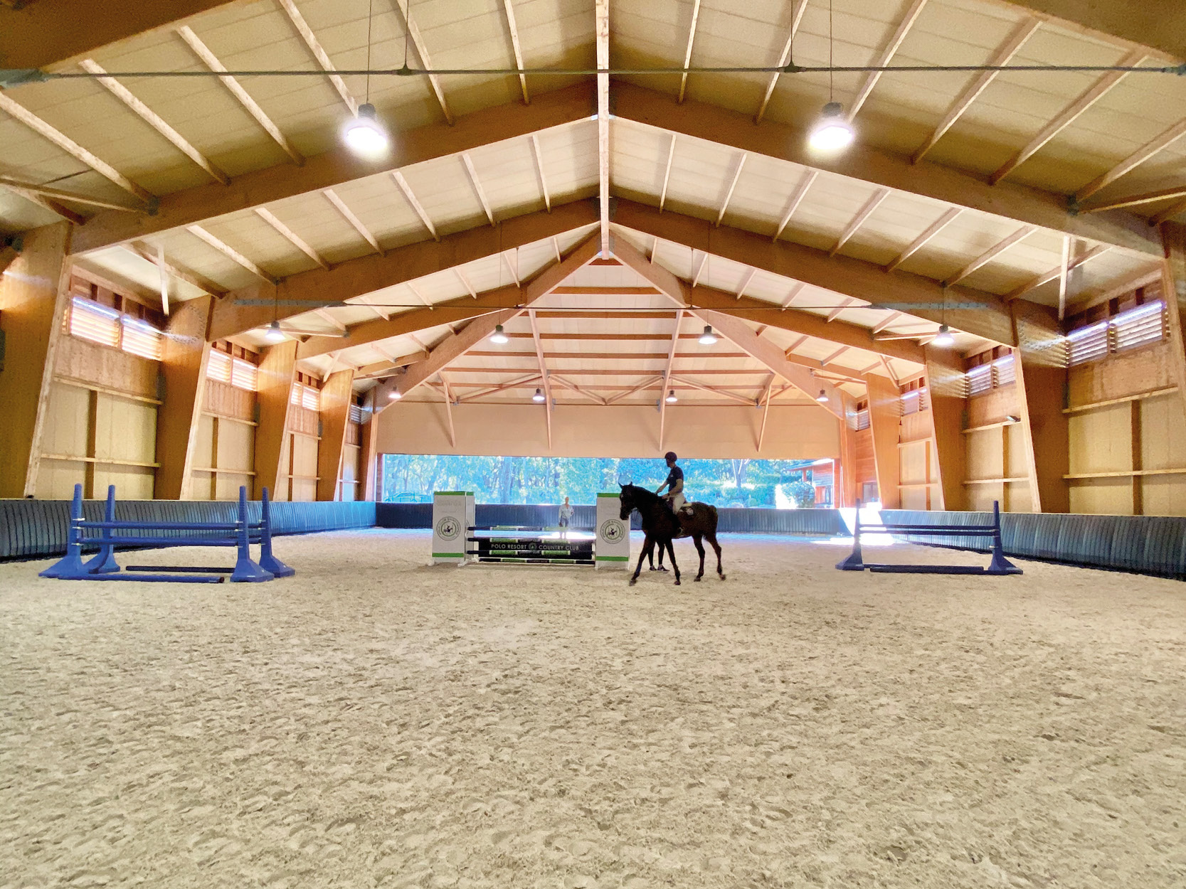 Ideal structures for horse and player training